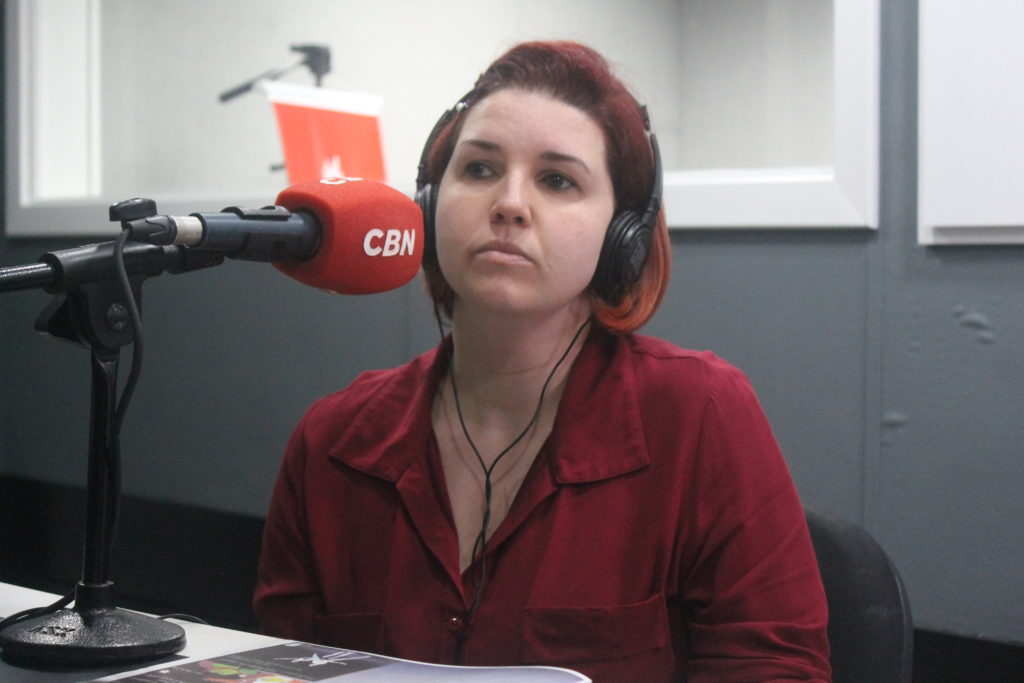 2019 09 28 CBN Linha Aberta - Andressa Cristine Roman Costa