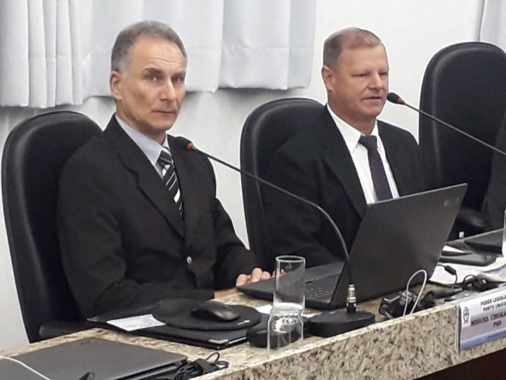 Miguel Chokailo Neto (à esquerda) e Jacir Barth