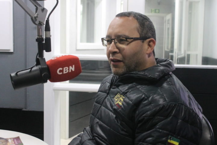 Claudinei de Paula Castilho, em entrevista a`rádio CBN Vale do Iguaçu. (Foto: Arquivo).