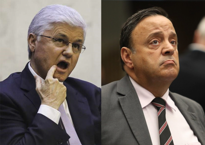 Valdir Rossoni e Hussein Bakri
