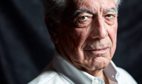 Mario Vargas Llosa.  Credito: Samuel Sanchez/El Pais Photos/Newscom
