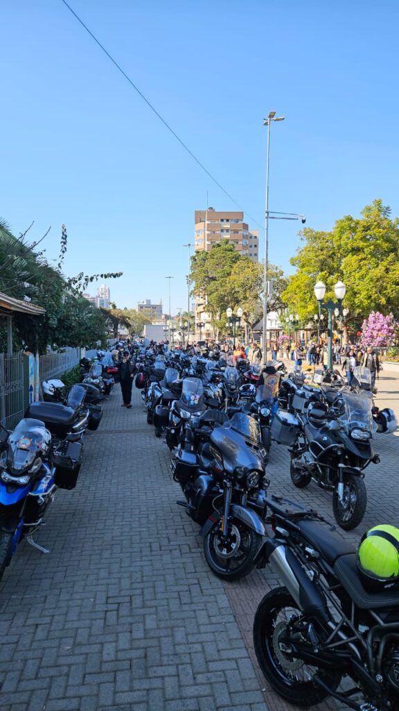 Ruas do Vale do Iguaçu recebem comemoração dos 20 anos do Motoclube Bodes do Asfalto
