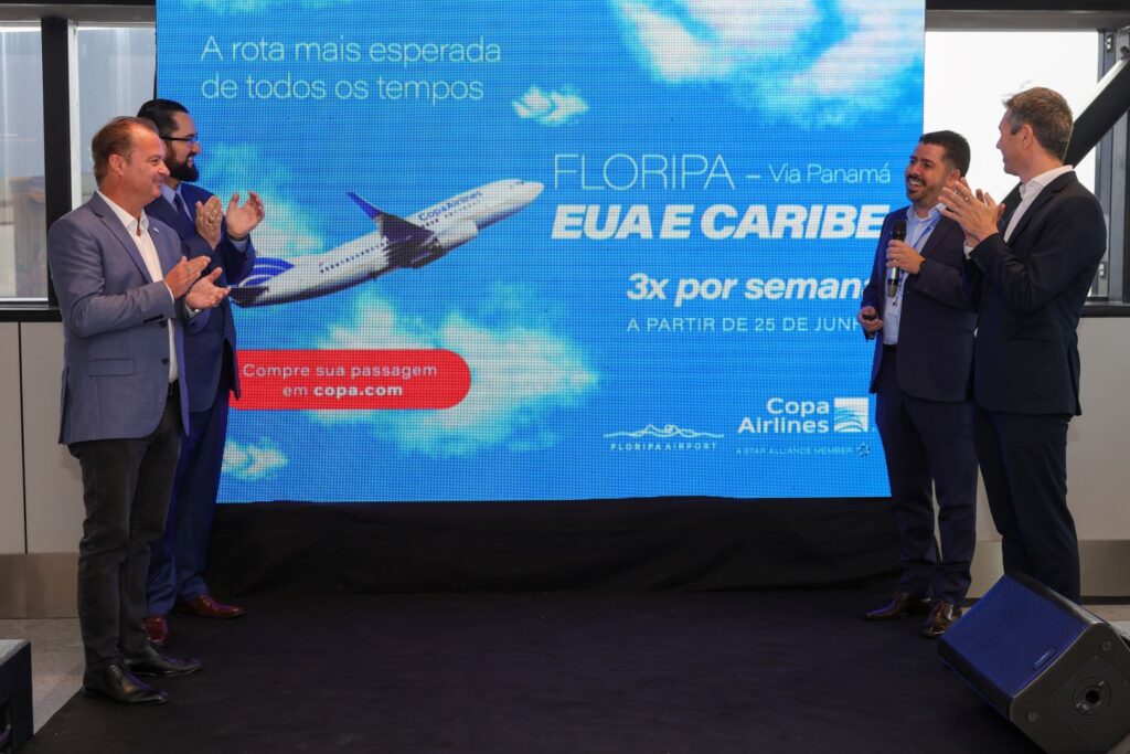 SC ganha voo direto para o Panamá e encurta viagem aos EUA e Caribe