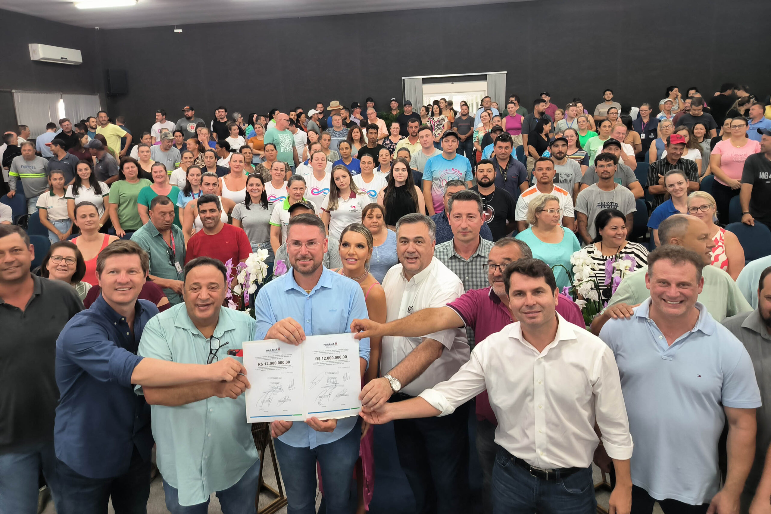 Hussein Bakri e Beto Preto anunciam investimentos na saúde do Sul do Paraná