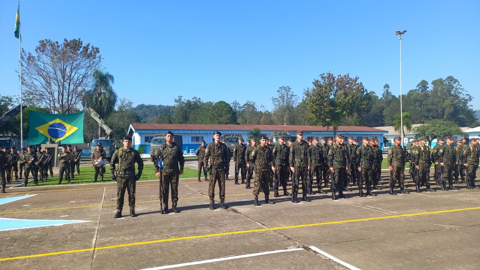 5º Batalhão de Engenharia de Combate Blindado de Porto União comemora 111 anos