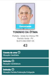 No Vale do Iguaçu, todos os candidatos à prefeitura podem ser votados