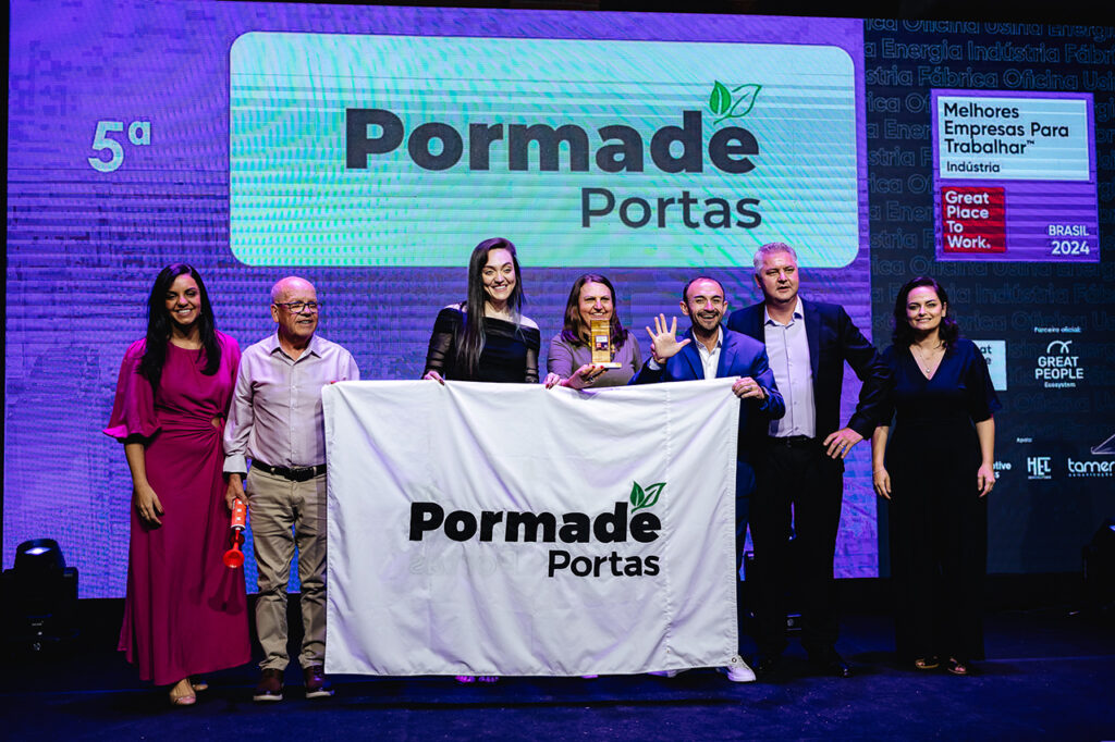 Pormade Portas é eleita como a 5ª melhor indústria para se trabalhar no país