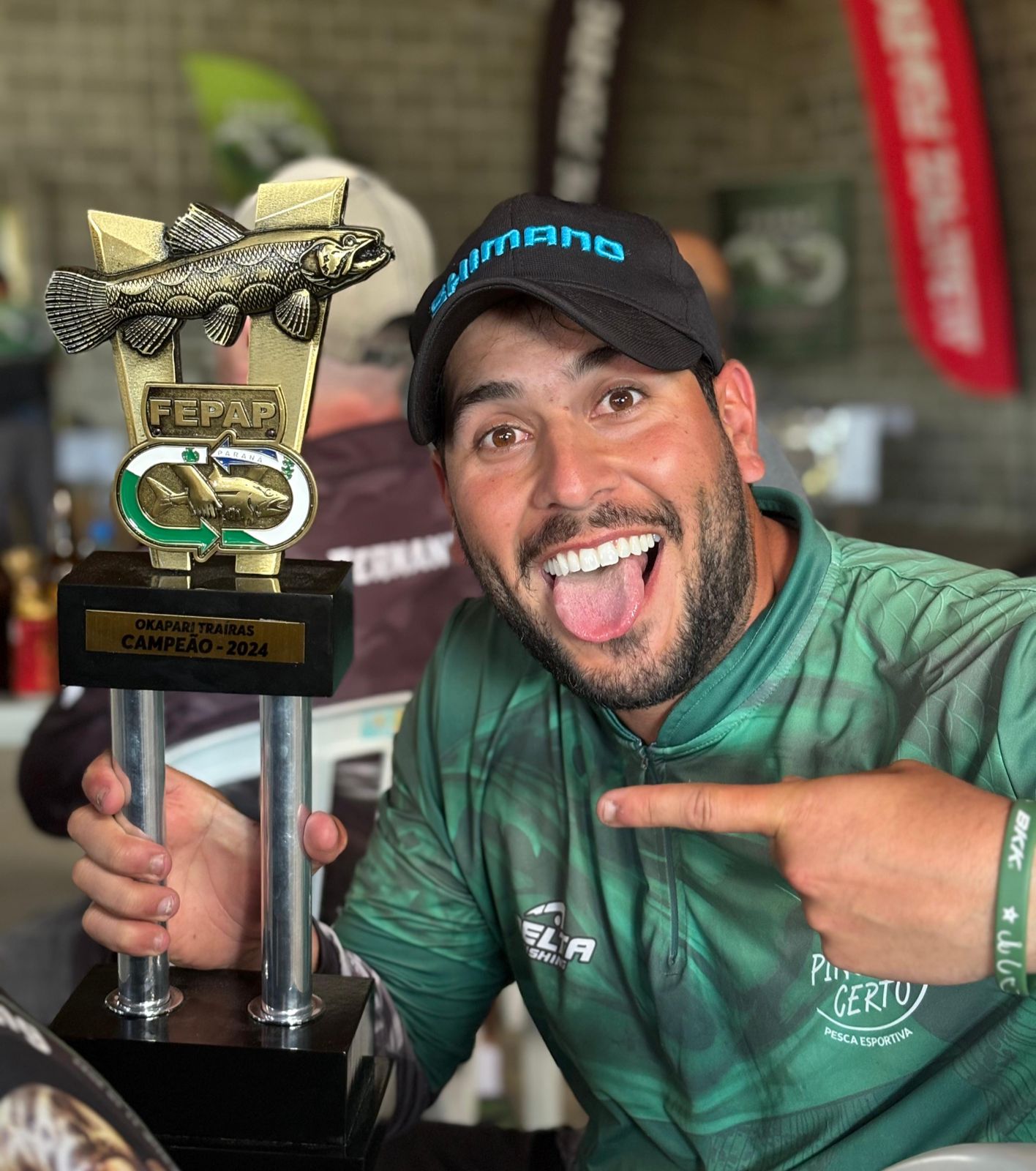 Melhor pescador de traíras do Paraná é morador do Vale do Iguaçu