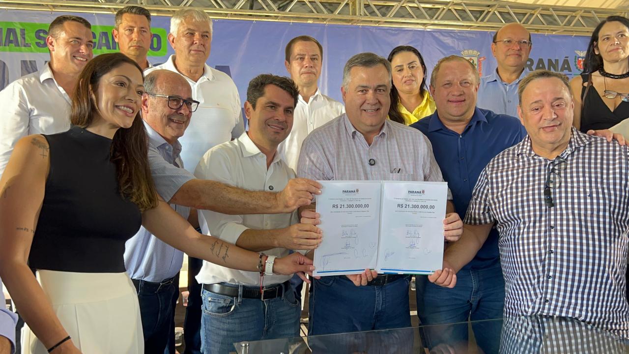 Hussein Bakri comemora liberação de R$ 31,5 milhões para a saúde do Sul do PR
