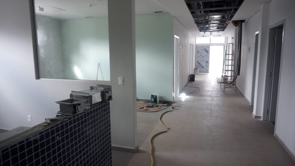 Obra da nova sede do CISVALI alcança os 92% de conclusão