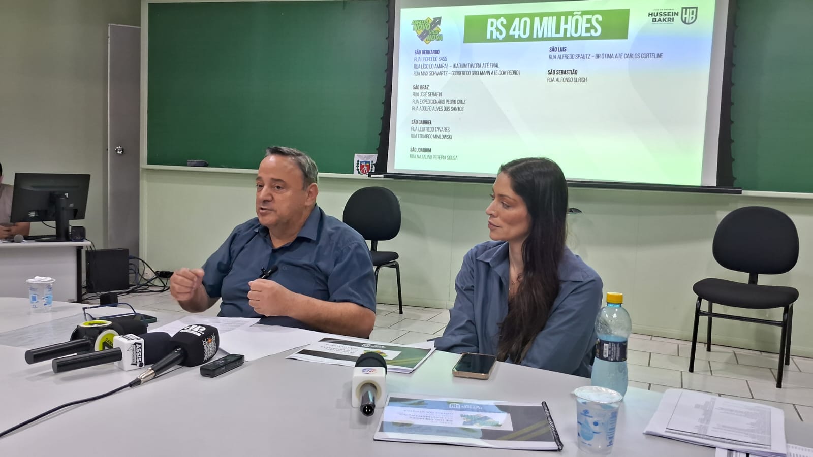 Deputado Hussein Bakri garante R$ 70 milhões em pavimentação urbana para União da Vitória