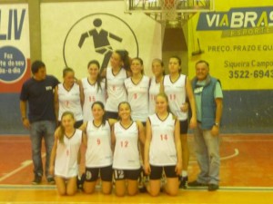 Basquete de Porto União é líder do Estadual Sub-17