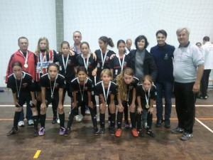 Nos pênaltis União da Vitória conquista futsal feminino B