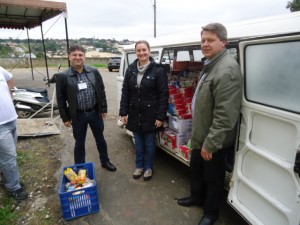 Hospital Santa Cruz recebe doação de alimentos