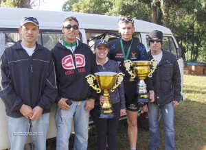 Ciclistas de União da Vitória participam de competição em Erechim