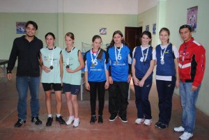 São Mateus do Sul e Paula Freitas dominam premiação do Tênis de mesa em duplas