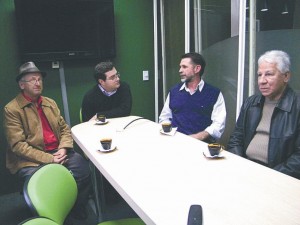 Cúpula do PT de União da Vitória  visita empresário Caique Agustini