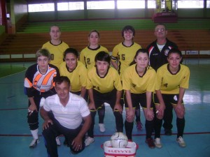 Futsal feminino de União da Vitória fica perto de classificação a Fase final dos Jogos Abertos do Paraná