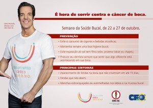Conselho Regional de Odontologia de Santa Catarina promove ações de combate ao câncer de boca