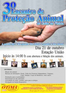 3º Conscientização de guarda e posse responsável do Vale do Iguaçu acontece domingo 21