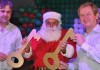 Papai Noel da CDL abre oficialmente a celebração do Natal