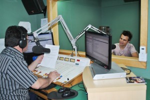 Danilo Dyba visita Super Rádio União e FM Verde Vale