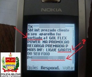 Detentos usam golpe por SMS para recarregar celulares pré-pagos