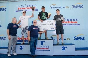 Triatleta local garante vice-campeonato de etapa do Circuito Nacional do SESC Triathlon