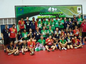 Porto União se destaca no brasileiro de Tênis de Mesa
