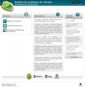 PM lança novo sistema para registro de acidentes de trânisto em Maringá