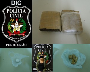 Polícia Civil de Porto União apreende adolescente por tráfico de drogas