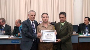 Polícia Militar de União da Vitória recebe moção honrosa da Câmara de Vereadores de Porto União