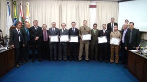 Polícia Militar de União da Vitória recebe moção honrosa da Câmara de Vereadores de Porto União