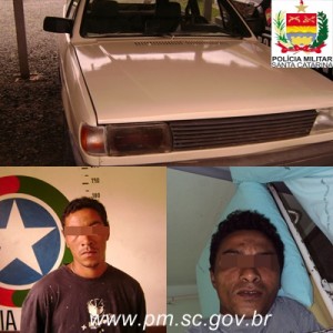 Homem briga com assaltantes é alvejado e PM prende suspeitos