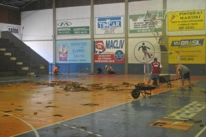 Ginásio Lauro Muller Soares passa por melhorias ginaiso-reforma-portouniao