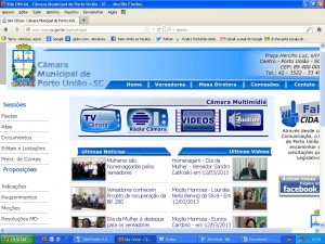 Portal Câmara Porto União