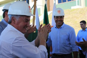 Beto Richa aprovou o repasse de verbas para a construção do Parque Linear em União da Vitória. (Foto: Bruna Kobus/Jornal O Comércio)