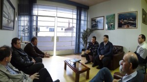 Representantes do Planalto Norte se reúnem para debater a Ferrovia do Contestado trem-portouniao-reuniao