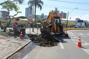 Buraco sendo resolvido