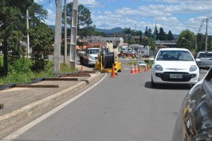 Obras na ponte