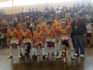São Cristóvão, campeão futsal feminino grupo 2