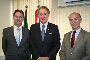 Administradores de Porto União junto de Cassildo Maldaner 