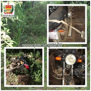 A MOTOCICLETA FURTADA