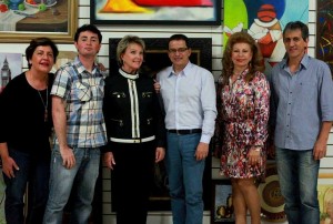 Turma dos seis: artistas expõem juntos pela primeira vez