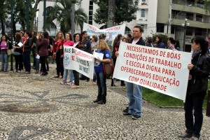 Categoria quer dar visibilidade ao movimento grevista