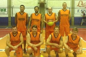 Time da Movata, uma das equipes da competição