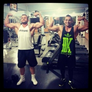 Fisiculturistas de União da Vitória disputam seletiva para o Brasileiro lucascavalheiro-guilhermecheika-fisiculturismo