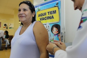 De acordo com a Secretaria de Saúde a maioria do público é de idosos (Bruna Kobus/Jornal O Comércio)