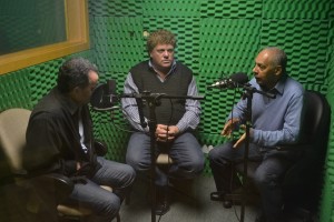 Darci de Matos, Carlos Roderlei Pinto e Airton Maltauro Filho no Grupo Verde Vale de Comunicação