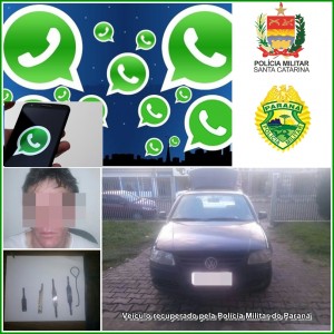PMSC PMPR VEICULO RECUPERADO